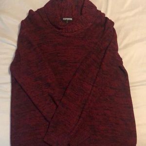 High neck Express sweater